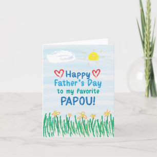 Father's Day Card for Papou