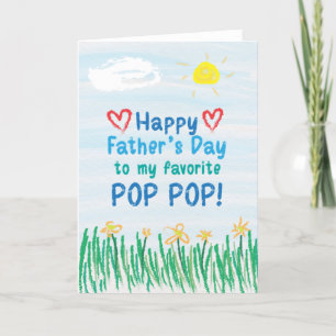 Father's Day Card for Pop Pop