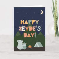 Father's Day Card for Zeyde