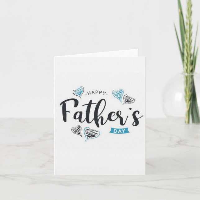 Father's Day Card, Happy Father's Day Card (Front)