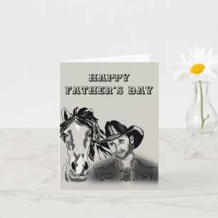 Father's Day Card with Cowboy
