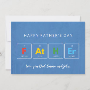 Fathers day cards Cool Colourful