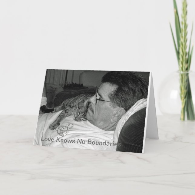 Father's day cat card (Front)