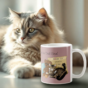 Father's Day Cat Coffee Mug