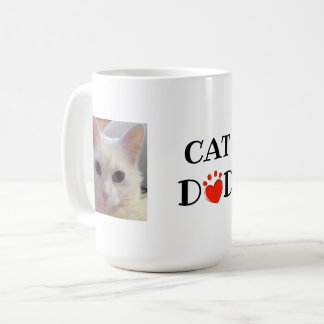 Father's Day Cat Dad Photo Personalised Coffee Mug