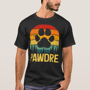 Fathers Day Cat Lover Pawdre Cat Dad Father Mens T-Shirt