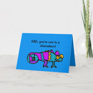 Father's Day Chameleon Card