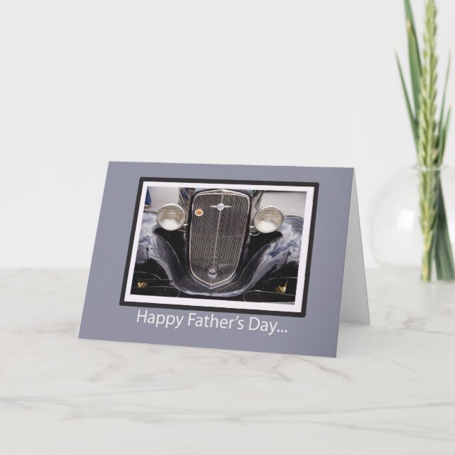 Father's Day Classic Car Card (Front)