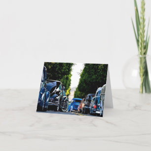Fathers Day Classic Car Holiday Card
