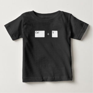 Father's Day Copy & Paste Duo Design Baby T-Shirt