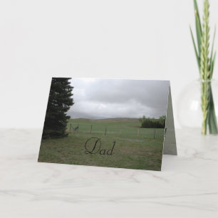 Fathers Day Country Card by Janz
