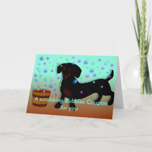 Father's Day Coupon card