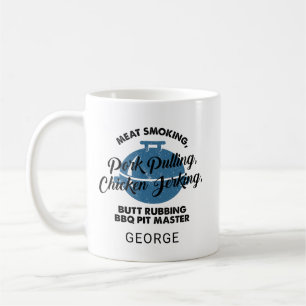 Fathers Day Custom BBQ Dad Personalised Coffee Mug