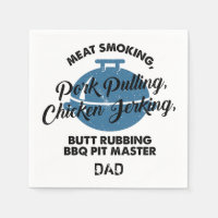 Fathers Day Custom BBQ Dad Personalised Paper