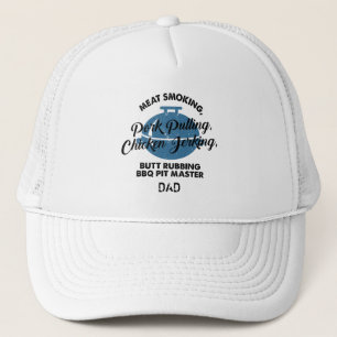 Fathers Day Custom BBQ Dad Personalised Trucker Hat