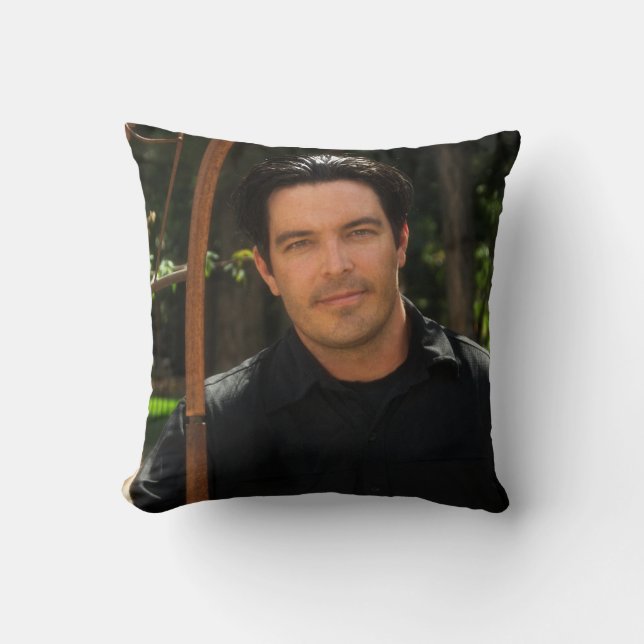 FATHER'S DAY CUSTOM DAD PHOTO PILLOWS GIFT (Front)