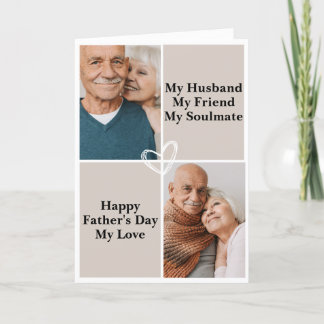 Father's Day Custom Photo Collage Card