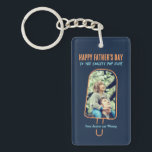 Father's Day Custom Photo Funny Cool Dad Popsicle Key Ring<br><div class="desc">Personalised Father's Day gift for your dad to celebrate Father's Day. Whether it's for a new dad, stepdad, old and classic dad, or dad-to-be, the custom text function will get you covered. You can change the text to your desired wording and upload your own custom photo. Get something memorable and...</div>
