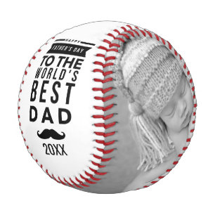 Father's Day Custom Photo Personalised Baseball