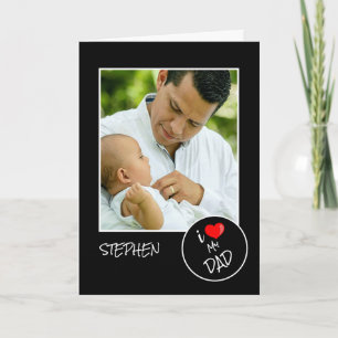 Fathers Day,  Custom Photo – Personalized Card