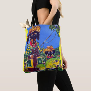 FATHER'S DAY DACHSHUND  TOTE BAG
