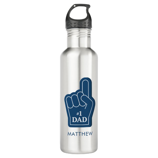 Fathers Day Dad Birthday Keepsake Personalised 710 Ml Water Bottle (Front)