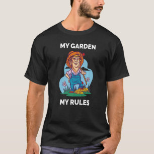 Father's Day Dad Costume Fancy Dress Garden Garden T-Shirt