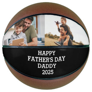 Father's Day Dad Custom Photo Create Your Own Basketball