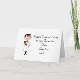 *FATHER'S DAY* DAD, DOCTOR FRIEND FROM *DAUGHTER* CARD