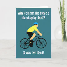 Father's Day Dad Joke Bicycle Card