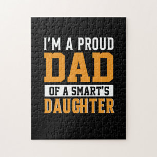 Father's Day Dad Of A Smart Daughter Jigsaw Puzzle
