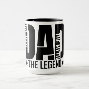 Father's Day Dad The Legend Mug