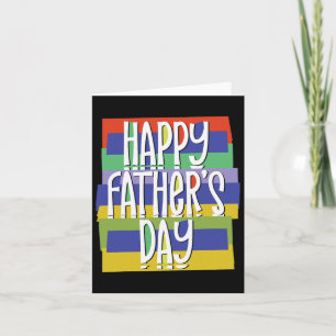 Father's Day Daddy For Dad Son Daughter Toddler Ki Card