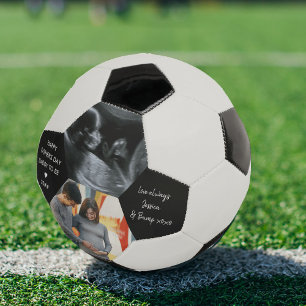 Fathers Day Daddy to Be 2 Photo Personalised Football