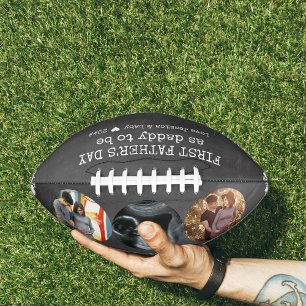 Fathers Day Daddy to Be Chalkboard 3 Photo American Football