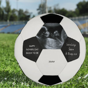 Fathers Day Daddy to Be Sonogram Photo Custom Football