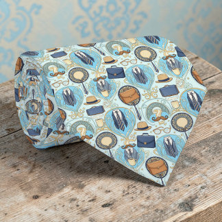 Father's Day Dapper Dad Pattern Necktie Tie
