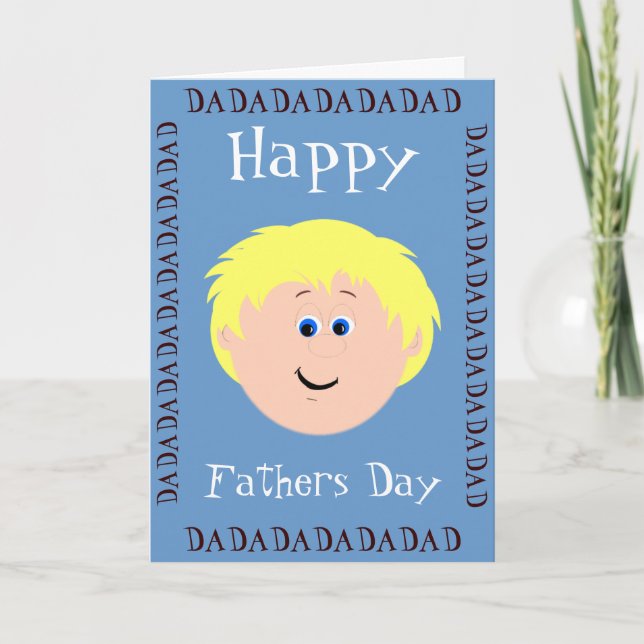 Fathers Day (Daughter) Card (Front)