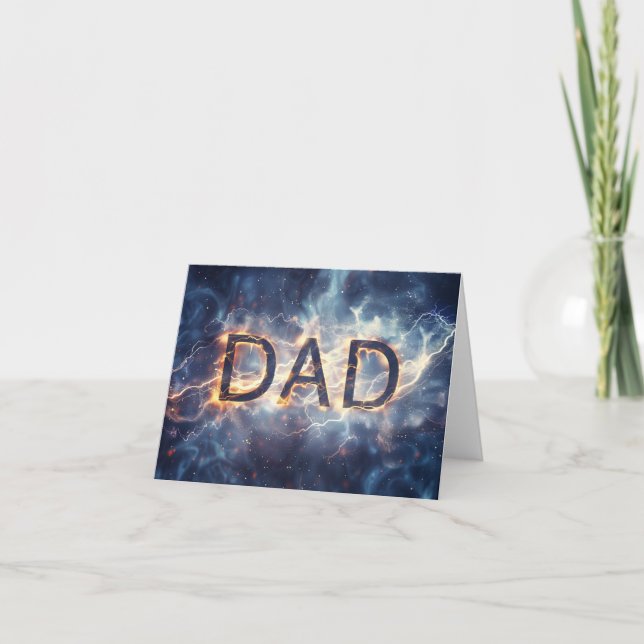 Father's Day Digital Art Card (Front)