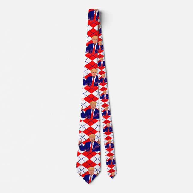 fathers day donald trump tie (Front)