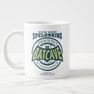 Father's Day   Don't Bother Dad In His Batcave Large Coffee Mug