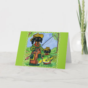 Fathers Day Doxies Card