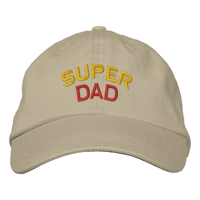Father's Day Embroidered Hat (Front)