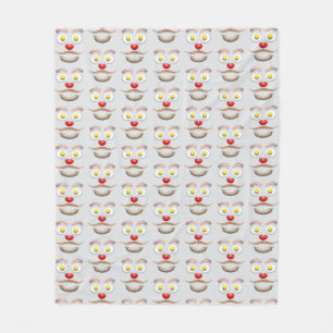Father's Day English Breakfast Fleece Blanket