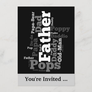 Father's Day Event Invitation