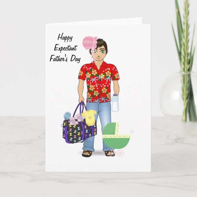 Father's Day Expectant Father Card (Front)