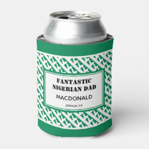Father's Day FANTASTIC NIGERIAN DAD Personalised Can Cooler