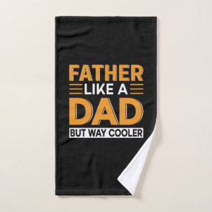 Father's Day Father Like A Dad Hand Towel