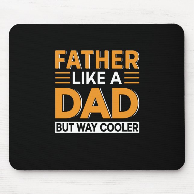 Father's Day Father Like A Dad Mouse Mat (Front)