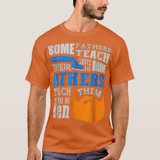 Fathers Day Fathers Sons Funny Shave Beard T T-Shirt
